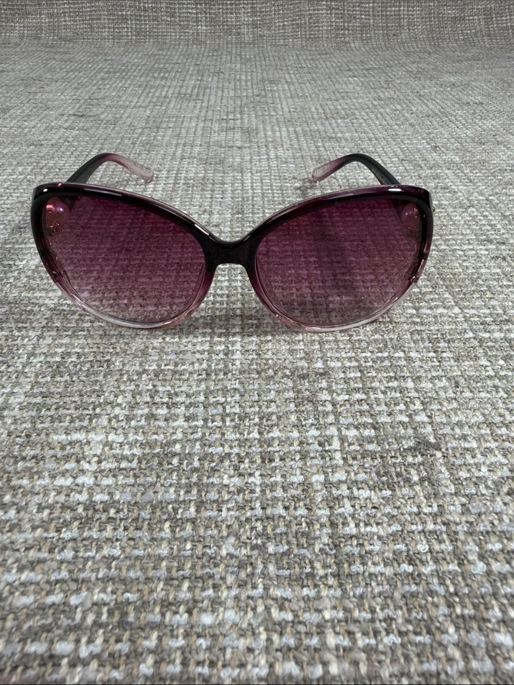 Women's Oversized Gradient Plum Sunglasses